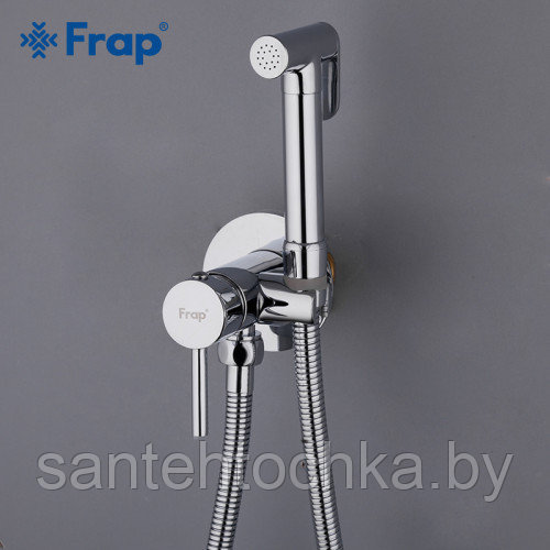 Гигиенический душ со смесителем FRAP F7505-2 встраиваемый - фото 2 - id-p179468192