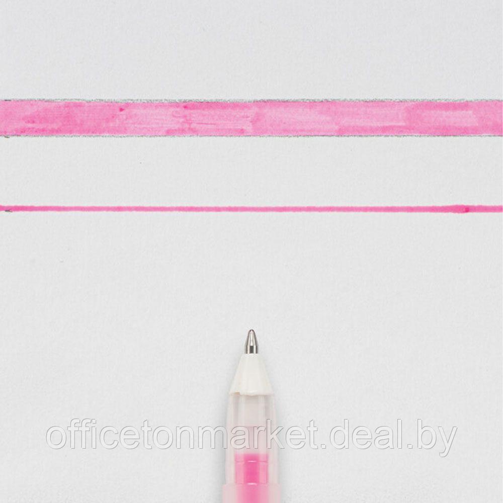 Ручка гелевая "Gelly Roll Glaze", 0.6 мм, прозрачный, стерж. светло-розовый - фото 2 - id-p178285664
