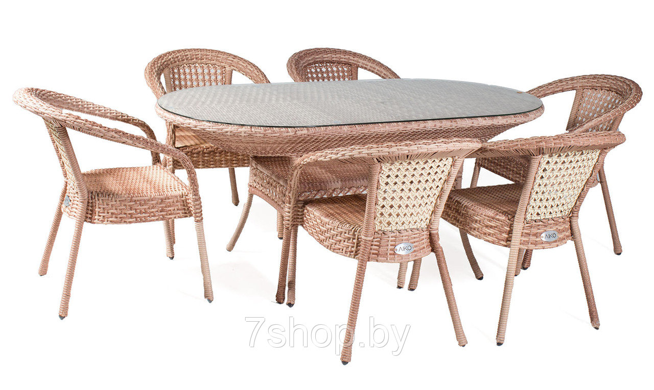 Комплект садовой мебели Camellia 7035П Светлый