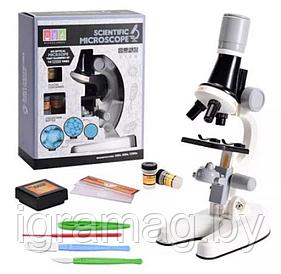 Микроскоп детский с аксессуарами 100/400/1200