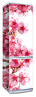 Наклейки  на холодильник "Цветы сакуры"
