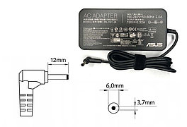 Оригинальная зарядка (блок питания) для ноутбука Asus MW705, 0A001-00065300, 120W, Slim, штекер 6.0x3.7 мм