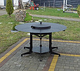 Круглый стол с газовым грилем BBQ round (барбекю раунд), фото 7