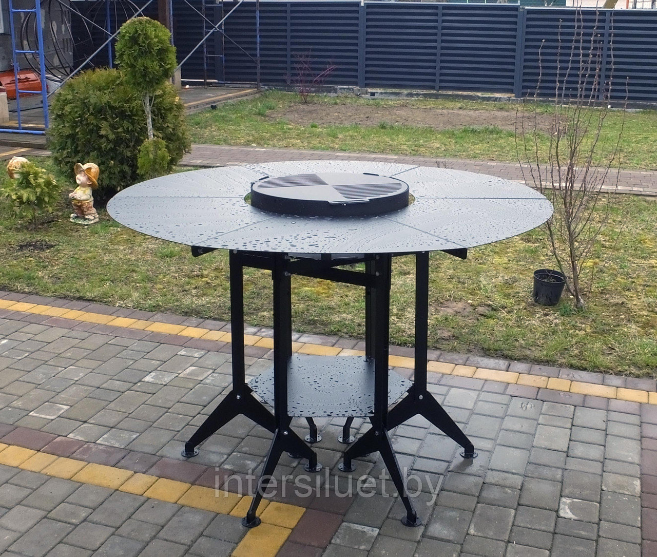 Круглый стол с газовым грилем BBQ round (барбекю раунд) - фото 9 - id-p178840233