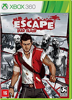 Игра Escape Dead Island Xbox 360 1 диск Русская версия