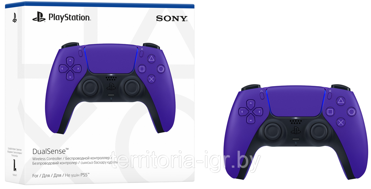 Геймпад DualSense для Sony PS5 (галактический пурпурный) CFI-ZCT1W
