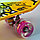 Скейтборд 55*14 см жёлтый, фото 3