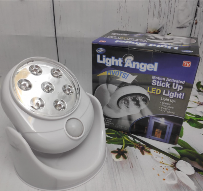 Беспроводная светодиодная лампа с датчиком движения Light Angel - фото 9 - id-p179490640