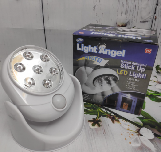 Беспроводная светодиодная лампа с датчиком движения Light Angel