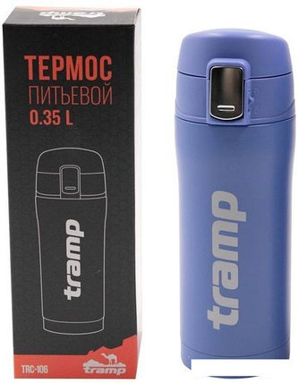 Термокружка TRAMP TRC-106с 350 мл (синий), фото 2