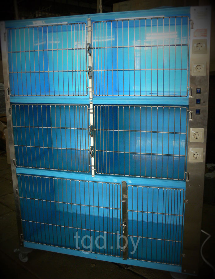 Модуль клетки для животных пластиковые для ветеринарных учреждений - фото 1 - id-p22575006