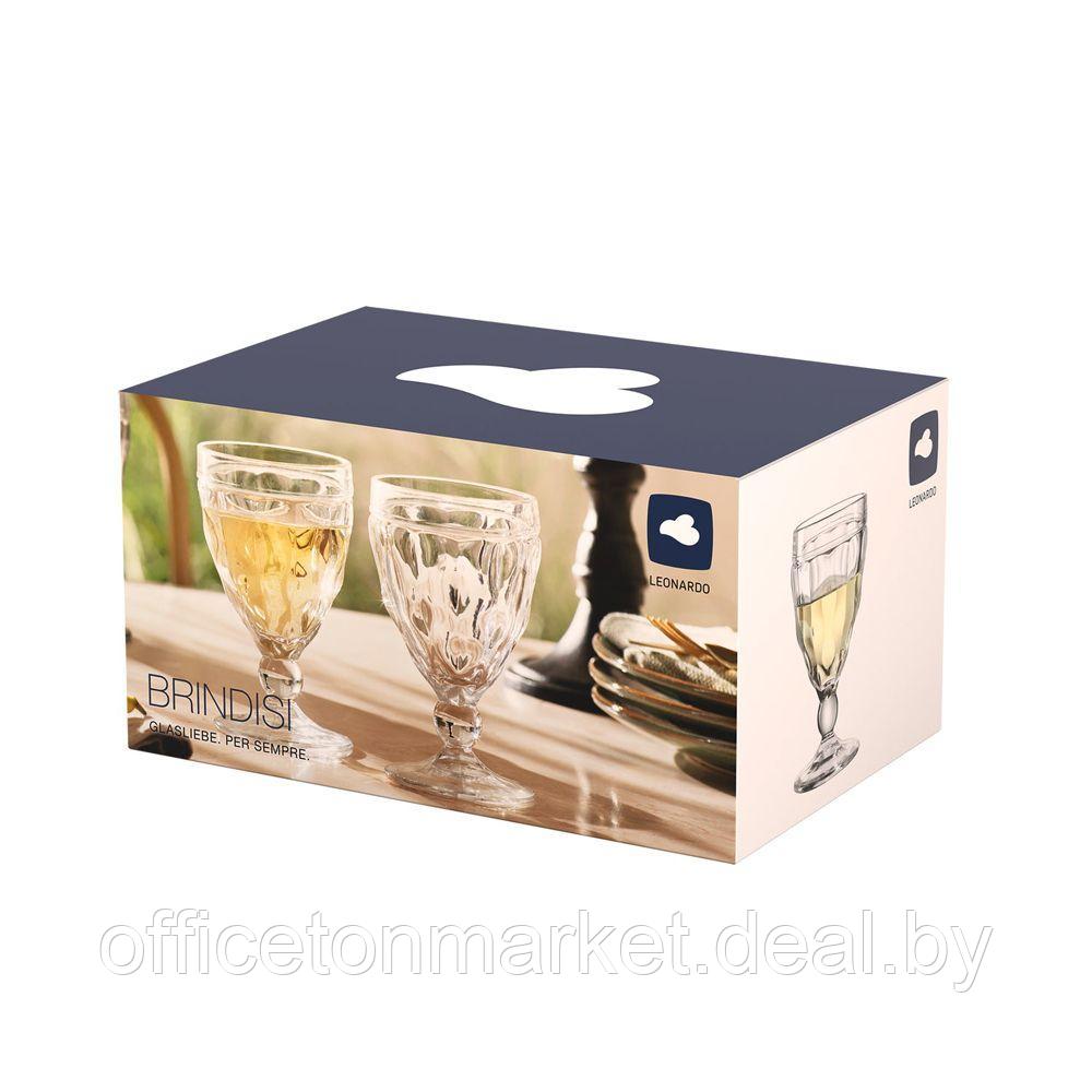 Набор бокалов для белого вина "Brindisi", стекло, 240 мл, 6 шт, прозрачный - фото 6 - id-p175045185