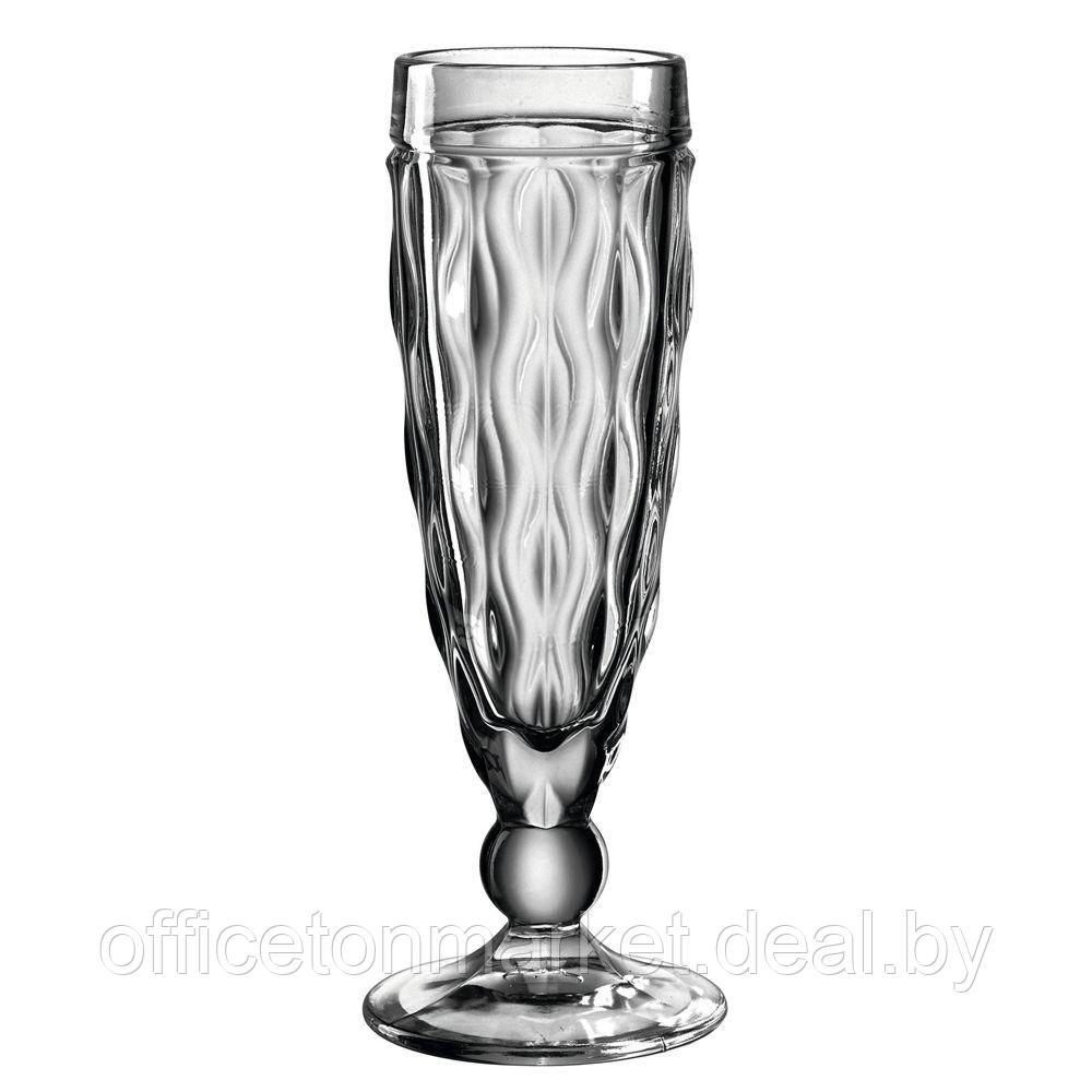 Набор бокалов для шампанского "Brindisi", стекло, 140 мл, 6 шт, серый - фото 1 - id-p175135140
