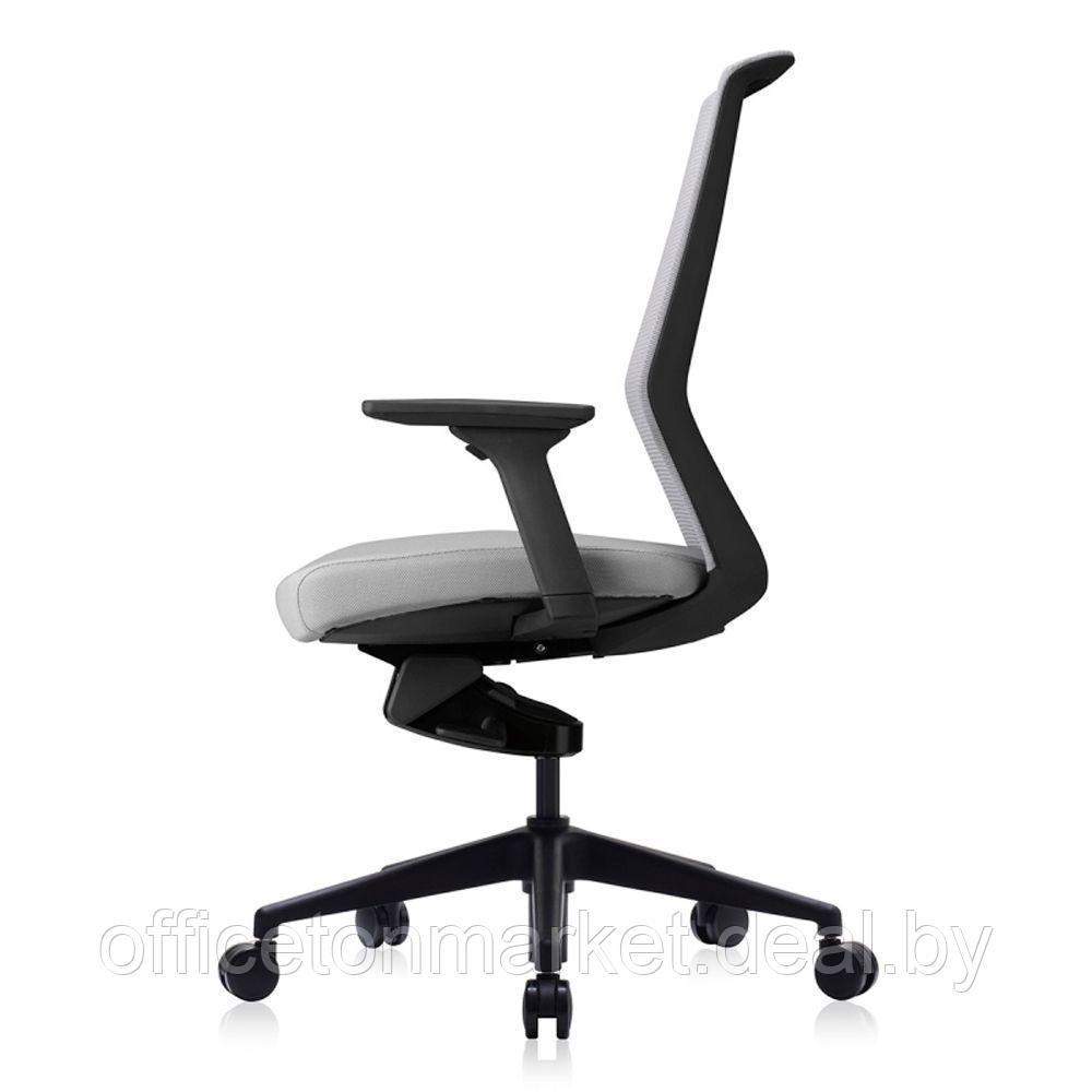 Кресло для руководителя Bestuhl "J1", сетка, ткань, пластик, серый - фото 3 - id-p165195297