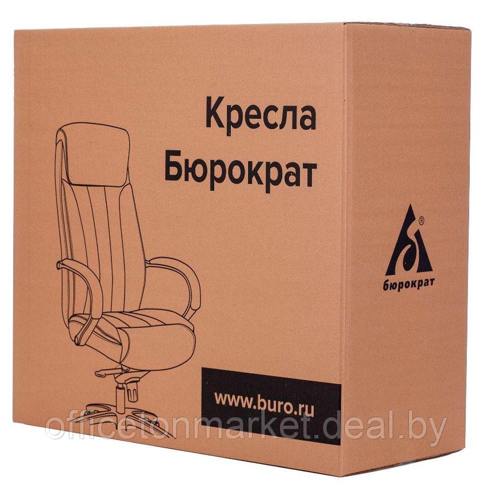 Кресло для руководителя Бюрократ T-898SL черный Leather Venge Black, эко.кожа, металл - фото 7 - id-p178283621
