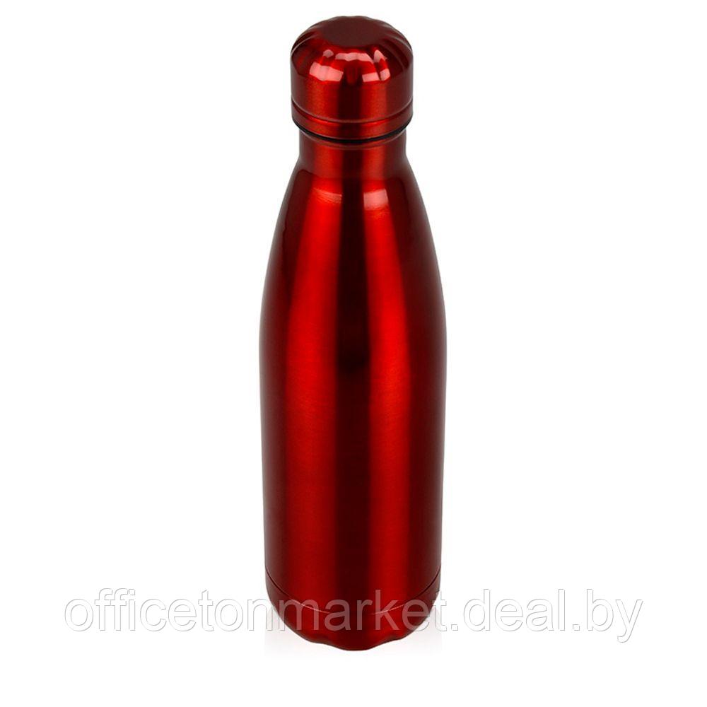 Бутылка для воды "Актив", металл, 500 мл, красный - фото 3 - id-p154221654