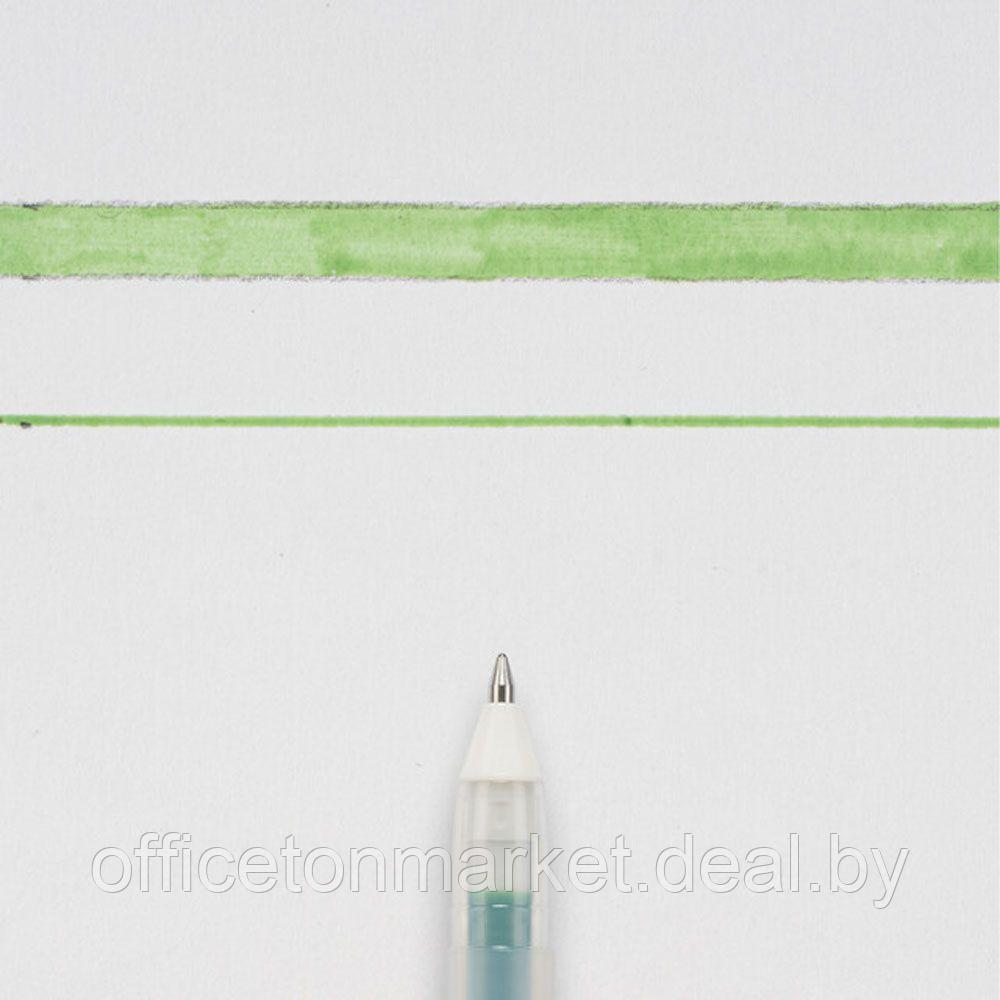 Ручка гелевая "Gelly Roll Glaze", 0.6 мм, прозрачный, стерж. зеленый - фото 2 - id-p137133734