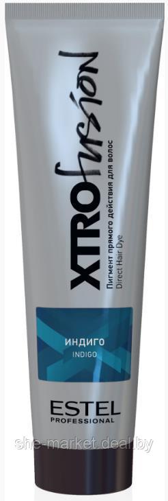 Пигмент прямого действия для волос XTRO FUSION Индиго, 100 мл (Estel, Эстель) - фото 1 - id-p179502890