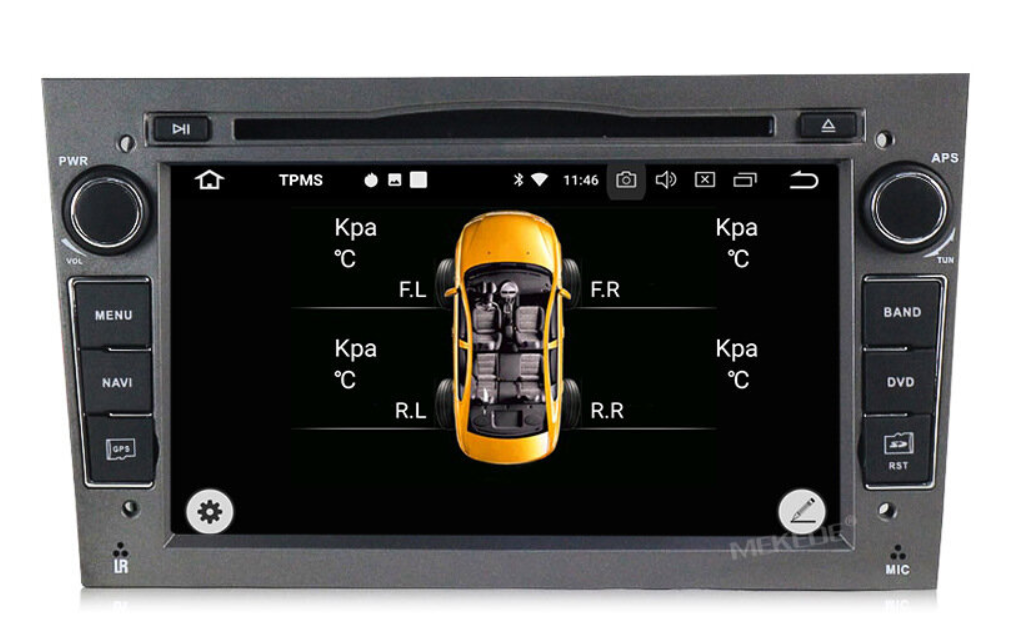 Штатная магнитола CarMedia MKD-7408-P30-g Opel Vectra (серый) Android 11 DSP (4/64) - фото 3 - id-p129742198