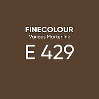 Чернила Finecolour Refill Ink для спиртового маркера, 21мл. (темный кофе)