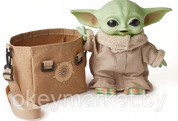 Игрушка Star Wars Мандалорец Малыш Йода Грогу - Mattel HBX33, фото 3