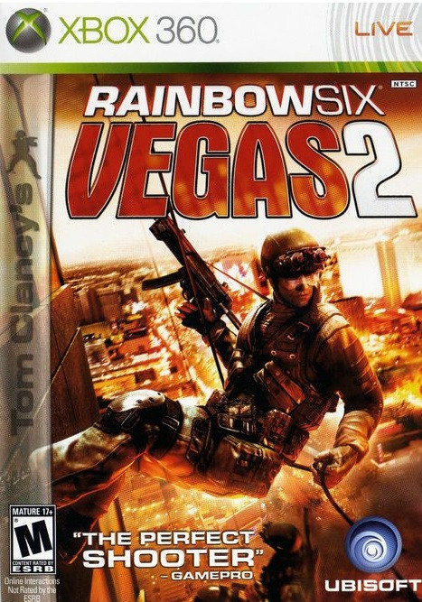 Игра Tom Clancy's Rainbow Six Vegas 2 Xbox 360, 1 диск Русская версия - фото 1 - id-p179508482