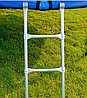 Батут Atlas Sport 374см Green с сеткой и лестницей, фото 5