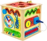 Развивающая игрушка Alatoys Бизиборд. Развивающий куб / БК01