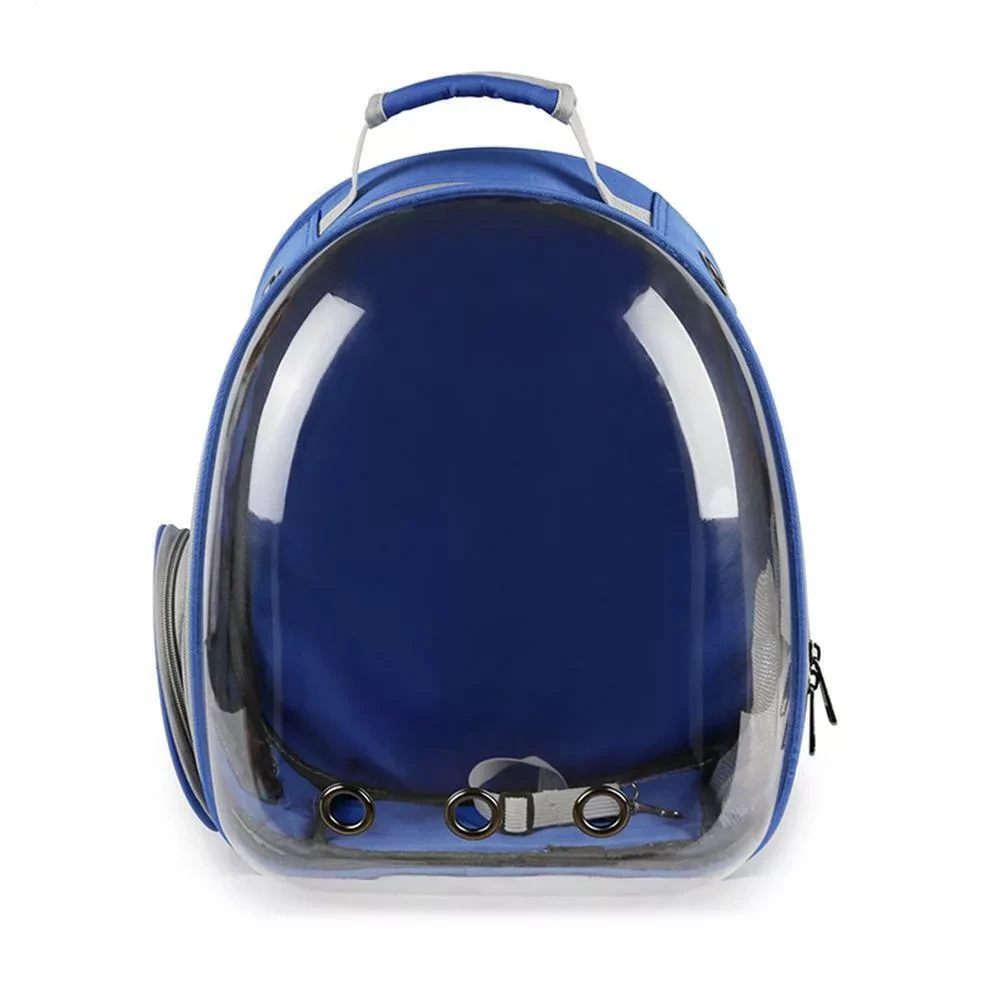 Рюкзак переноска Pet Carrier Backpack для домашних животных (Синий) - фото 6 - id-p179513093