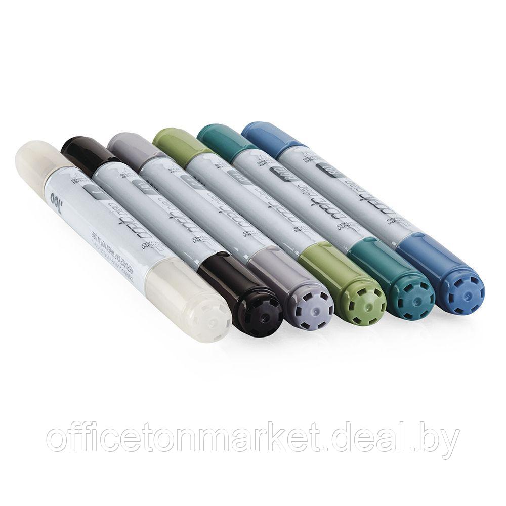Набор маркеров перманентных "Copic ciao", 6 цветов, синие оттенки - фото 2 - id-p178285061