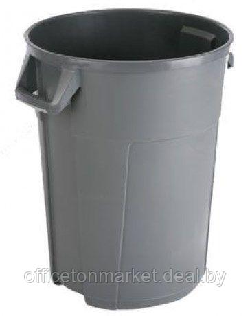 Контейнер пластиковый для мусора Vileda "Титан", 120л, серый - фото 1 - id-p137125853