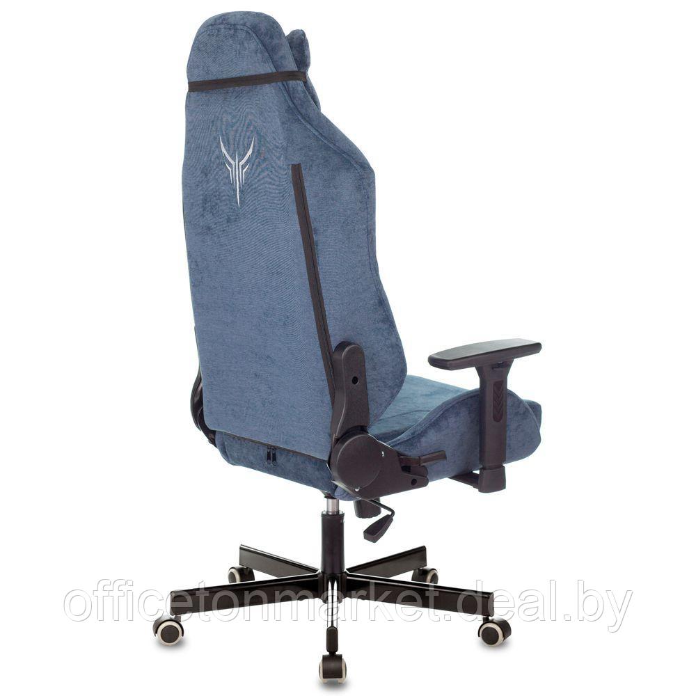 Кресло игровое Бюрократ "VIKING KNIGHT N1 Fabric", ткань, металл, синий - фото 3 - id-p172829090