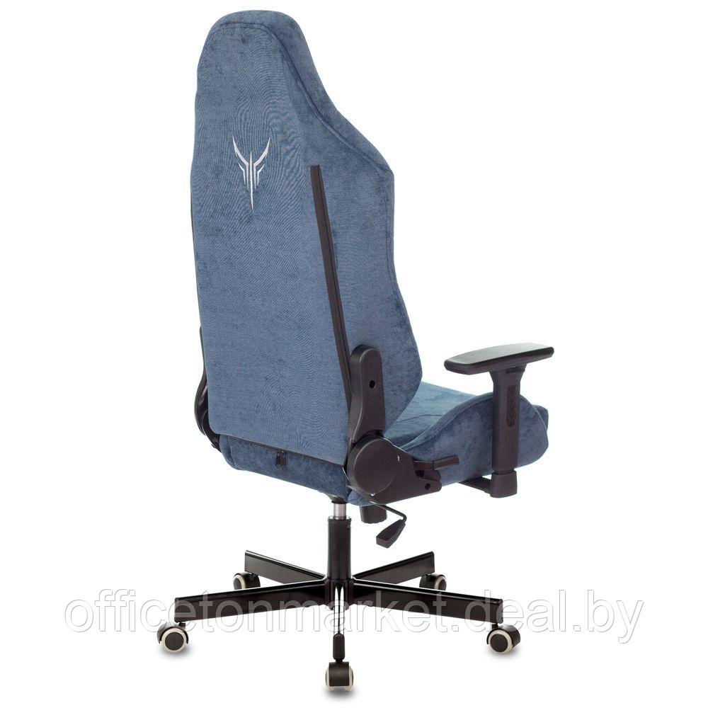 Кресло игровое Бюрократ "VIKING KNIGHT N1 Fabric", ткань, металл, синий - фото 8 - id-p172829090