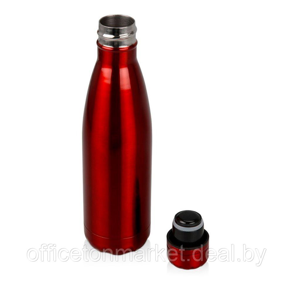 Бутылка для воды "Актив", металл, 500 мл, красный - фото 2 - id-p154221654