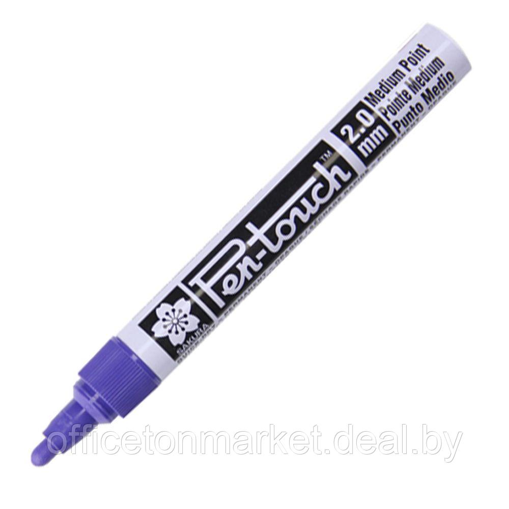 Маркер перманентный "Pen-Touch", M, фиолетовый - фото 1 - id-p137130363