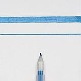 Ручка гелевая "Gelly Roll Stardust", 0.5 мм, прозрачный, стерж. синий, фото 2