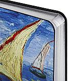 Ежедневник недатированный "Van Gogh", А5, 136 страниц, синий, фото 4