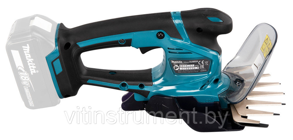 Аккумуляторные ножницы для травы MAKITA DUM604ZX + ПОДАРОК аккум. 3,0 Ач+зарядное устройство - фото 4 - id-p179519716