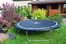 Батут V2 Trampoline Greenline 312 см с сеткой и лестницей), фото 3