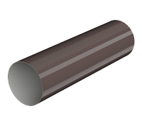Труба водосточная (3м) Макси Технониколь  ПВХ D152/100 мм Коричневый