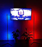 Напольный светильник RGB 140 см / торшер, управление с приложения, фото 10