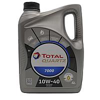 Моторное масло TOTAL QUARTZ 7000 10W40 (SN) 4L