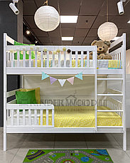 Детская двухъярусная кровать "Вуди-3" из Массива Берёзы, фото 2