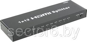 Разветвитель VCOM DD4112 1U HDMI Splitter (1in -&gt; 12out) + б.п. VCOM DD4112