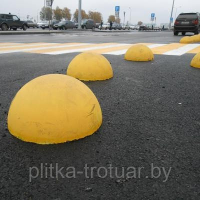 Полусфера бетонная (оградительный элемент парковок для автомобилей) - фото 2 - id-p61681813