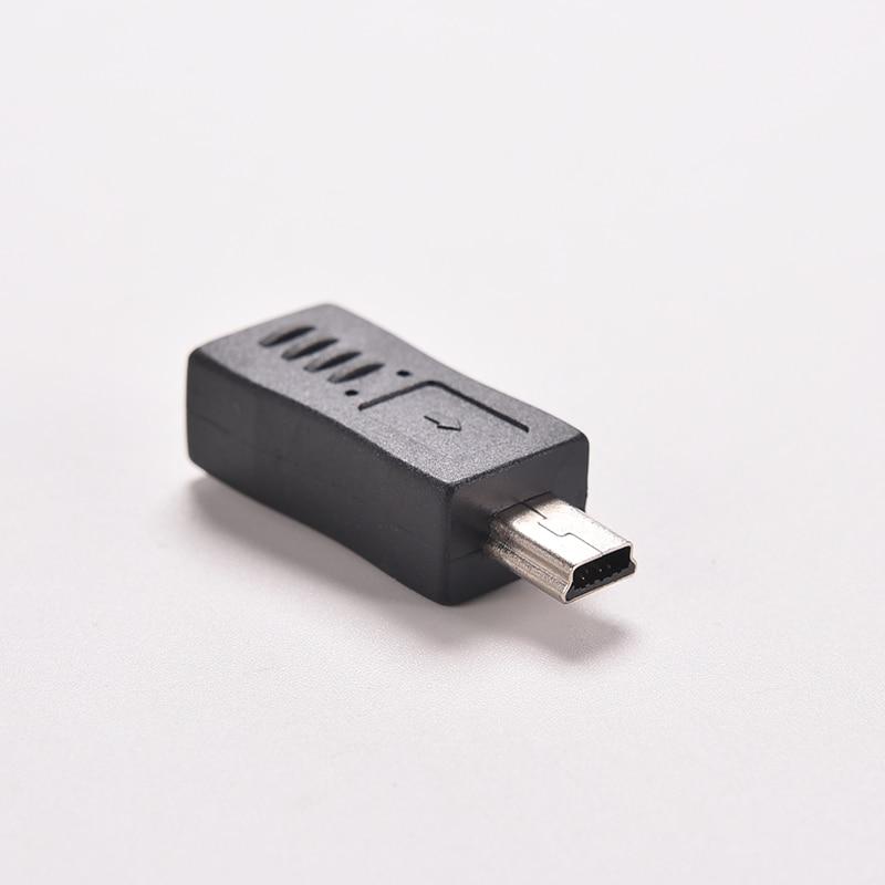 Переходник microUSB (гнездо)-miniUSB (штекер) - фото 2 - id-p179538965