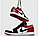 Кроссовки Nike Air Jordan 1 Low красно-черные, фото 3