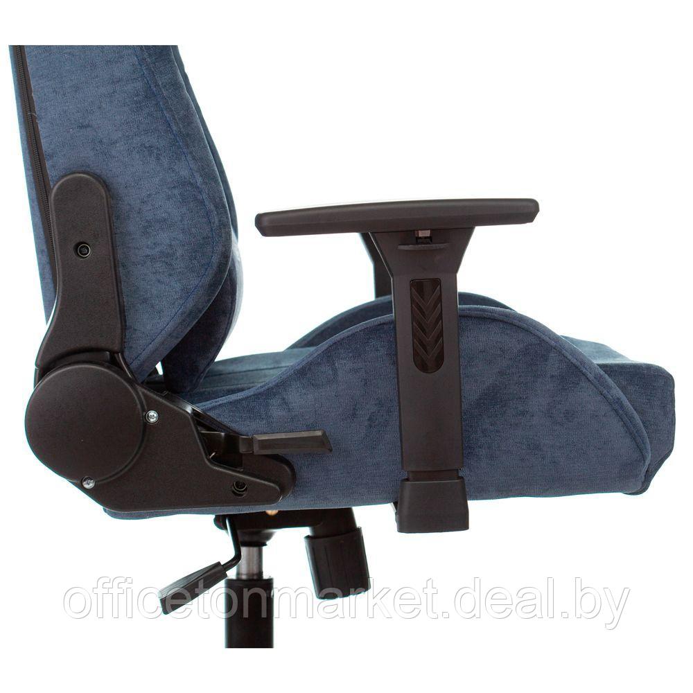 Кресло игровое Бюрократ "VIKING KNIGHT N1 Fabric", ткань, металл, синий - фото 10 - id-p172829090