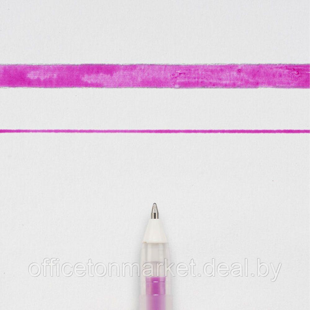 Ручка гелевая "Gelly Roll Glaze", 0.6 мм, прозрачный, стерж. розовый - фото 2 - id-p137133729