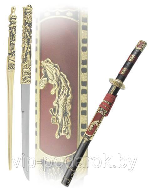 Японский меч вакидзаси «Минамото» - фото 1 - id-p179544247